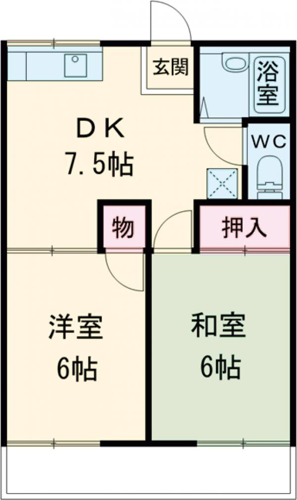 ベルグラン石井の間取り