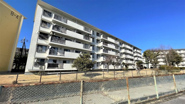 みさと団地8街区3号棟の外観|外観です　前面棟がないので見晴らしがよいです