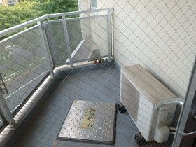 ラグジュアリーアパートメント文京千石＃02のバルコニー|　※別室参考写真です。