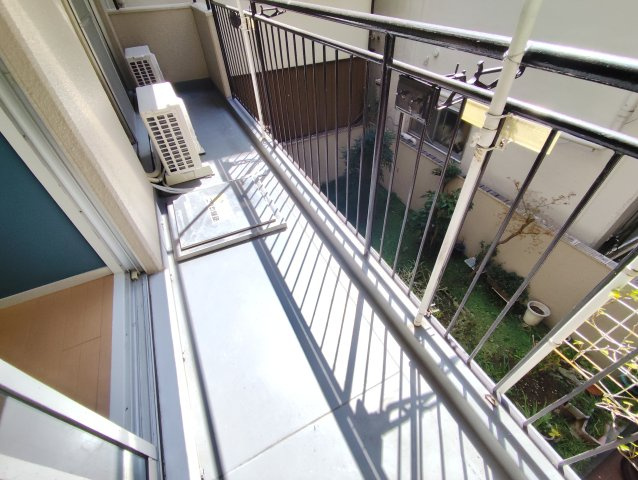 ライオンズマンション新小岩第3のバルコニー