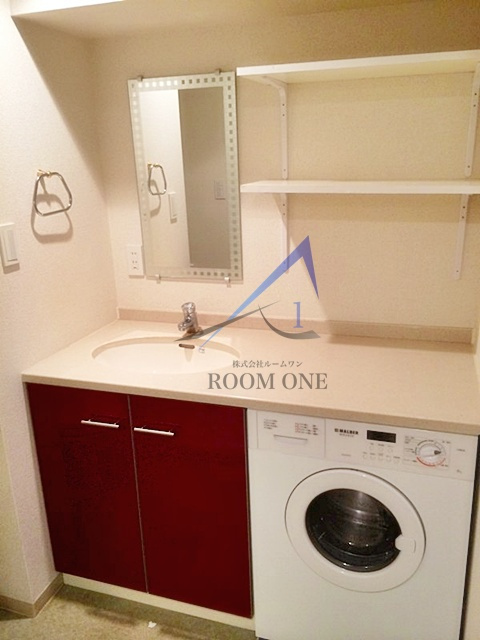 プラージュ月島の洗面所|洗面台です。