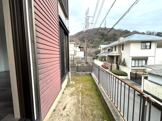 コスモハイツ六甲のバルコニー