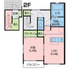 ベルカーサ折口原の間取り