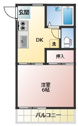 【間取り】 | 使い勝手の良い１ＤＫのお部屋です！