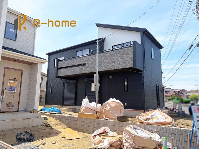 土浦市小岩田東2丁目6期　新築戸建て　1号棟の外観|ご予約を頂ければ、『平日』はもちろん『早朝』や『夜間』もご見学可能です♪お気軽にお申し付けください♪