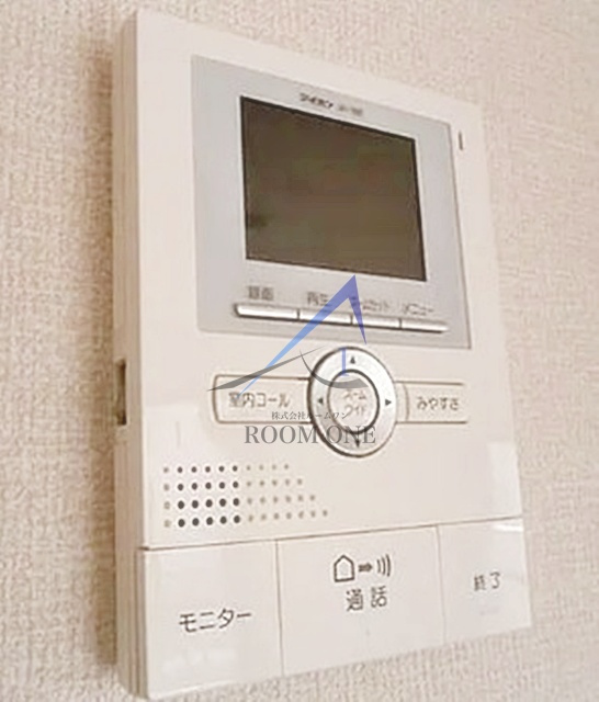 フォルテーヌ瑞江			のセキュリティ|モニター付きインターホンです。