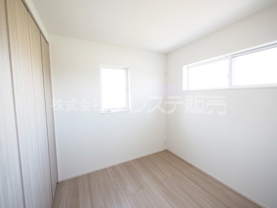 【洋室】 | 奈良市西ノ京町丁目の新築一戸建 全３区画 | 現地写真（１号地２階洋室）