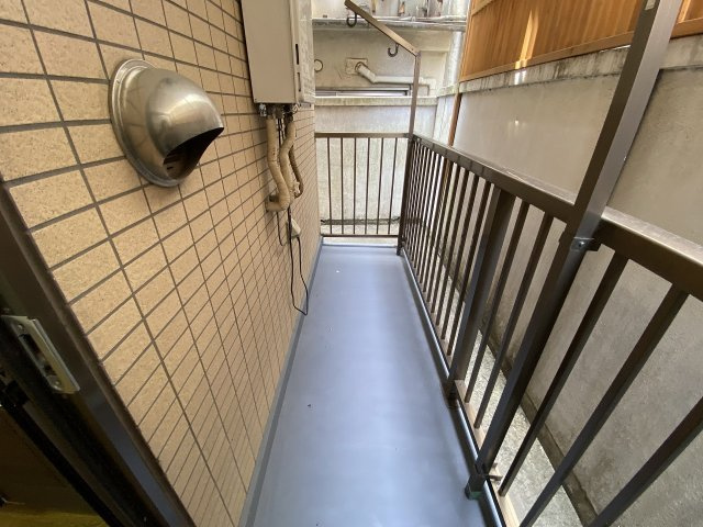 ＫＭハイツのバルコニー