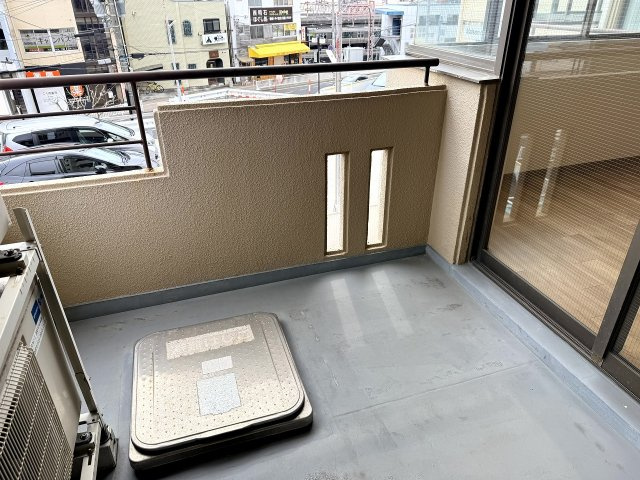 クレドール西明石Ⅲのバルコニー
