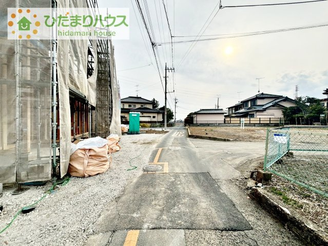 【駐車場】 | 筑西市二木成第2　新築戸建　4号棟 | 3/22撮影