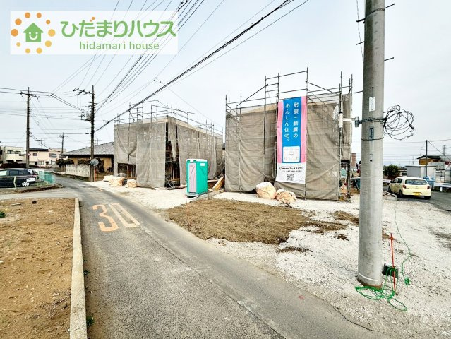 【前面道路含む現地写真】 | 筑西市二木成第2　新築戸建　4号棟 | 3/22撮影