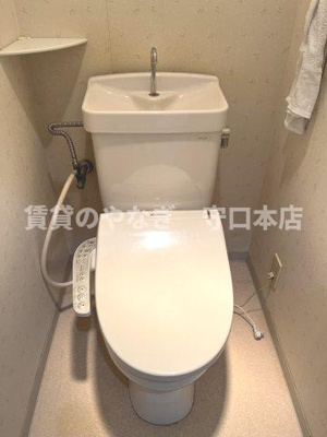 【トイレ】 | リビエール日向 | トイレもきれいです