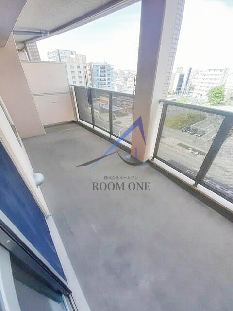 プラティーク六町のバルコニー|バルコニーです。
