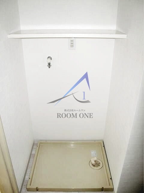 ニッケンコーポＡの設備|洗濯機置き場です。