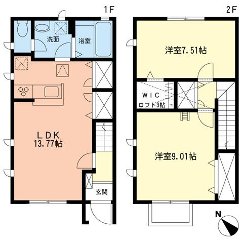 ブレスユーBの間取り