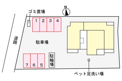 【駐車場】 | Floria1（フローリアⅠ）