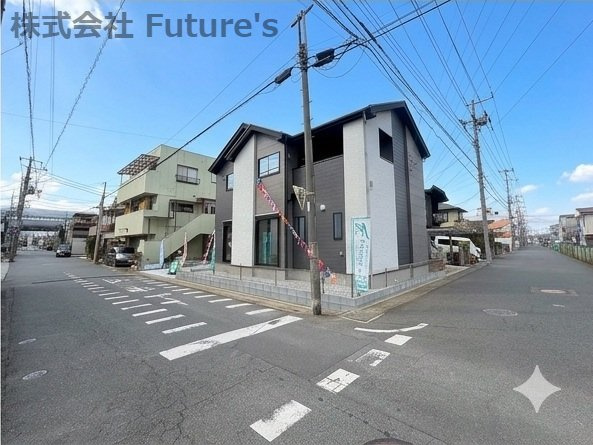 三郷市高州1丁目　新築戸建　全1棟の前面道路含む現地写真|前面道路含む現地写真です。