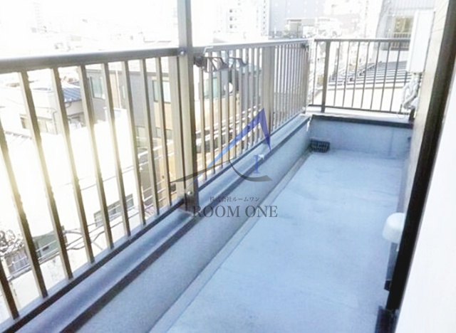 クレスト岩城のバルコニー|バルコニーです。