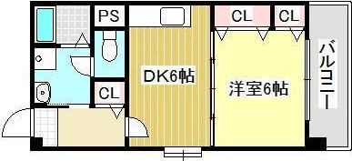 栗木第8ビルの間取り