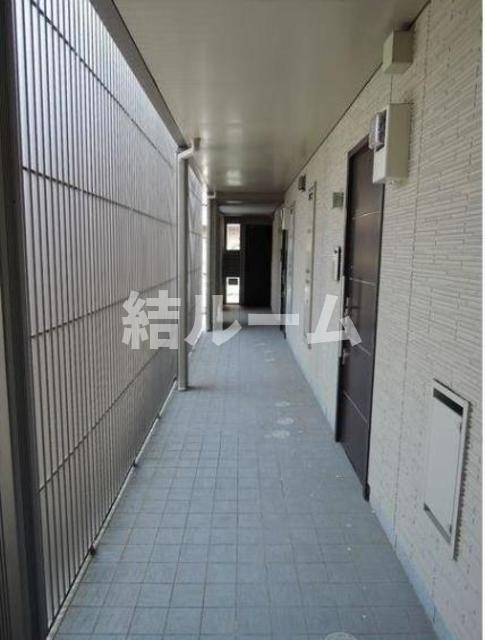 板橋区成増３丁目のアパートのエントランス
