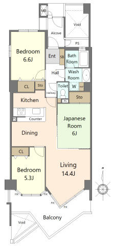 【間取り】の画像