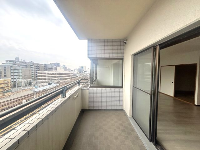 ラ・モール芦屋のバルコニー