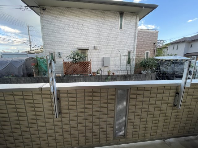 宝塚市旭町１丁目のアパートの展望|バルコニーからの眺望です