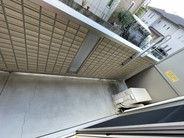 宝塚市旭町１丁目のアパートのバルコニー|東向きのバルコニー付きです
