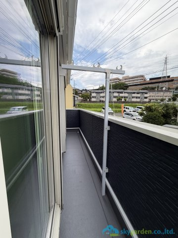 厚木市長谷第15　新築戸建のバルコニー