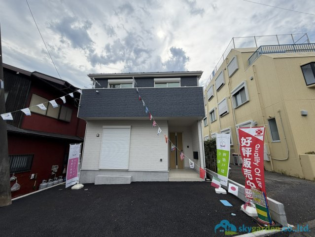 厚木市長谷第15　新築戸建の外観