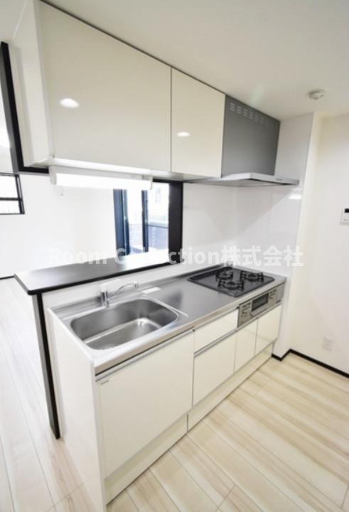 葛飾区金町５丁目のアパートのキッチン