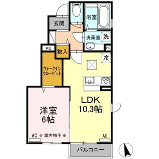 【間取り】 | クローバーＢ
