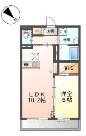 suite terrace relierの間取り