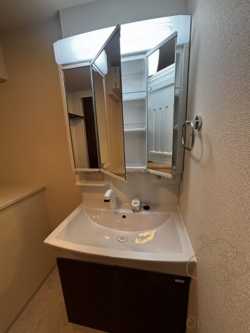 suite terrace relierの独立洗面台