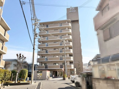 【外観】 | ダイアパレス光明池壱番館 | 東向き日当たり良好！たっぷりの陽光に包まれる明るい住まい♪♪
