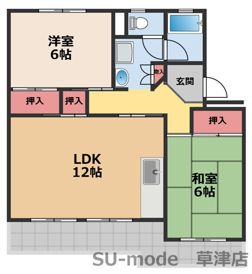 【間取り】 | ヴィラ葉山