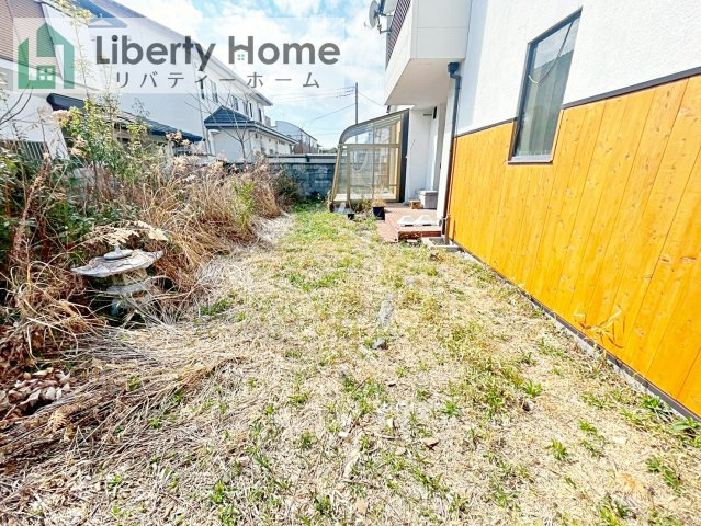 水戸市双葉台2丁目　中古戸建の庭