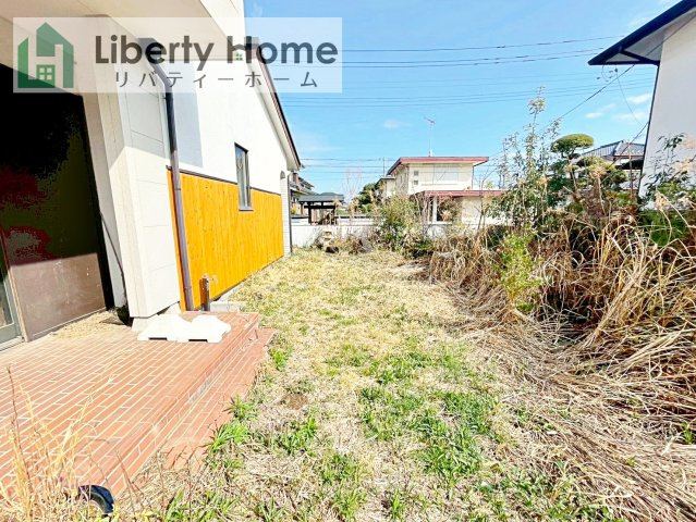 水戸市双葉台2丁目　中古戸建の庭