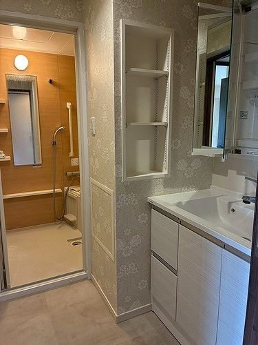 ファミール松戸グランデージ２の洗面所|2025年7月撮影　洗面所