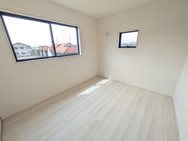 かすみがうら市下稲吉2期　新築戸建　6号棟のバルコニー