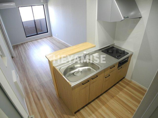 Prezia栄田のキッチン|※室内画像は別号室のもの