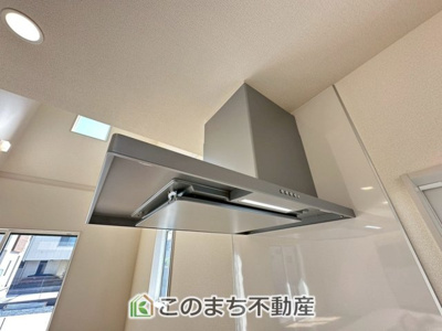 【キッチン】 | ブルーミングガーデン下野市駅東2丁目　 | お料理の匂いもスッキリ♪シンプルデザインで掃除も簡単‼
