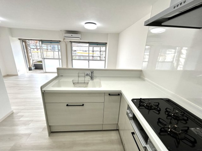 【キッチン】 | ■さんくれーる茨木B棟■全面リノベーション工事の履歴有