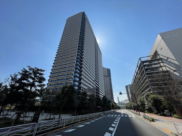 シティタワーズ東京ベイセントラルタワーの外観