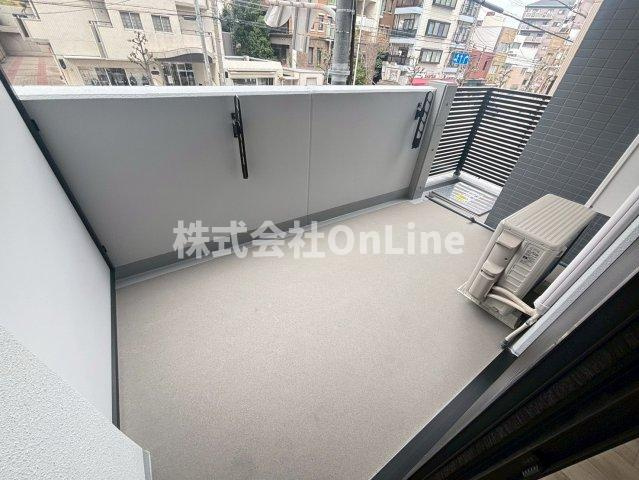 フォーゼ舟橋町のバルコニー