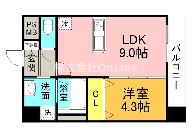 【間取り】 | フォーゼ舟橋町