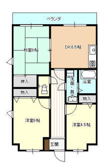 【間取り】 | ニューパールハイツ
