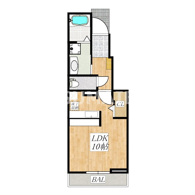 シュシュ　シャンブルの間取り|間取りです☆