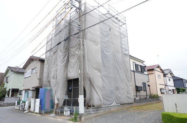 越谷市大字平方 新築分譲住宅の外観