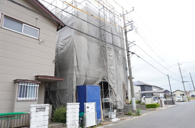 越谷市大字平方 新築分譲住宅の外観
